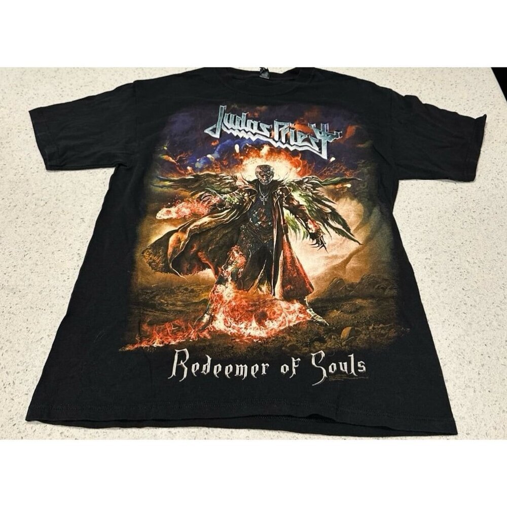 Men's‎ Judas Priest Full Color Redeemer Of Souls Tour T-shirt